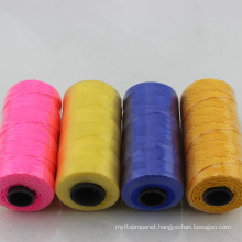 High tenacity 210D many color pp twine and rope